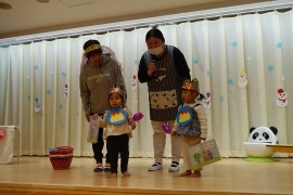 12月生まれのお誕生会の様子