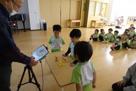 もっぷさんとあそぼう！の様子