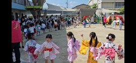 親子で夏祭りを楽しみました！（5歳児きく組）
