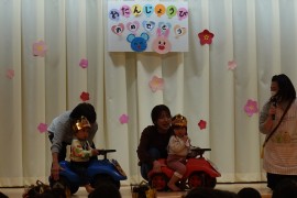 3月生まれのお誕生会の様子
