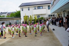保育参観の様子（５歳児きく組）