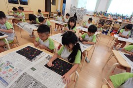 もっぷさんとあそぼう!の様子