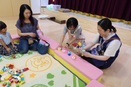 園庭開放の様子