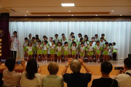 敬老会の様子