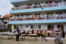 避難訓練・防災訓練の様子②