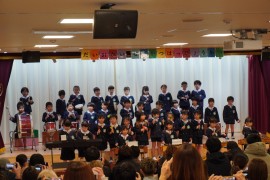 生活発表会の様子（４歳児・５歳児）